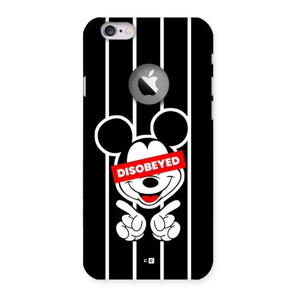 Disobeyed Micky Back Case for iPhone 6 Logo Cut