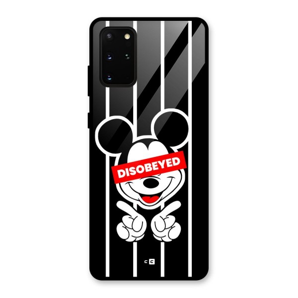 Disobeyed Micky Glass Back Case for Galaxy S20 Plus