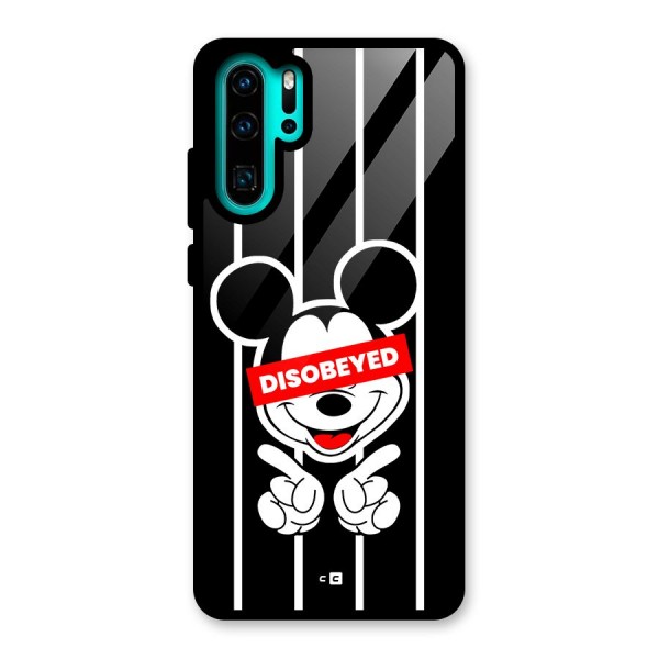 Disobeyed Micky Glass Back Case for Huawei P30 Pro