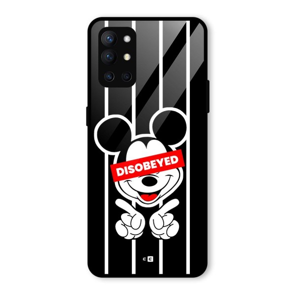 Disobeyed Micky Glass Back Case for OnePlus 9R