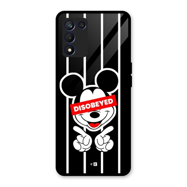 Disobeyed Micky Glass Back Case for Realme 9 5G Speed