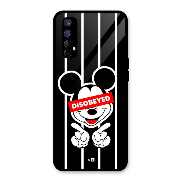 Disobeyed Micky Glass Back Case for Realme Narzo 20 Pro