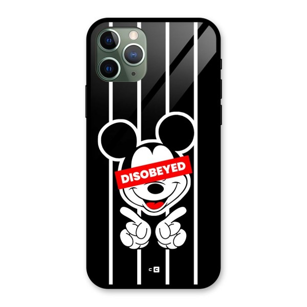 Disobeyed Micky Glass Back Case for iPhone 11 Pro