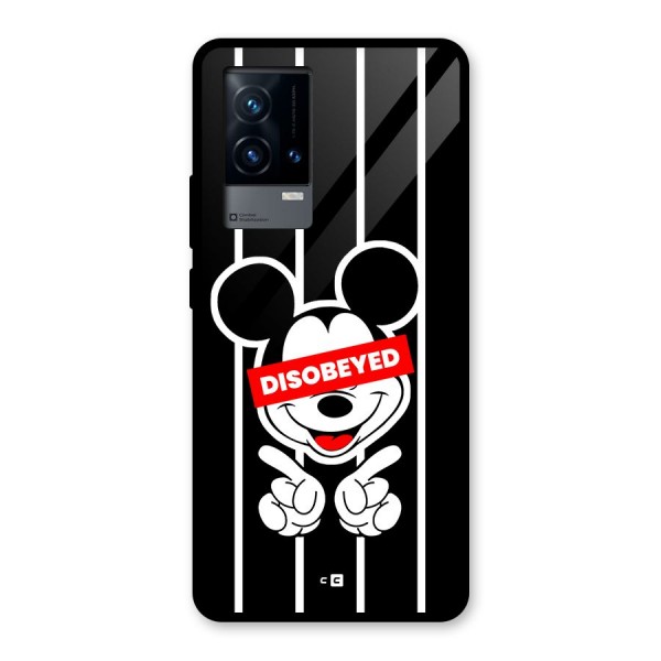 Disobeyed Micky Glass Back Case for iQOO 9 5G