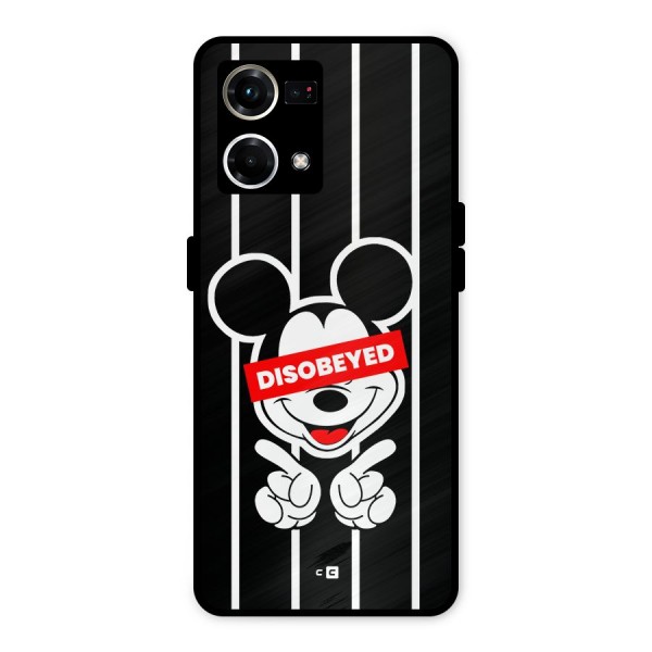 Disobeyed Micky Metal Back Case for Oppo F21s Pro 4G