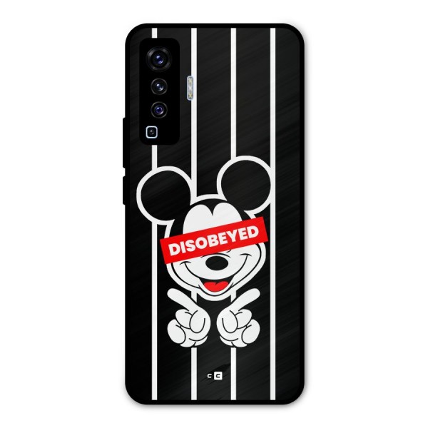 Disobeyed Micky Metal Back Case for Vivo X50