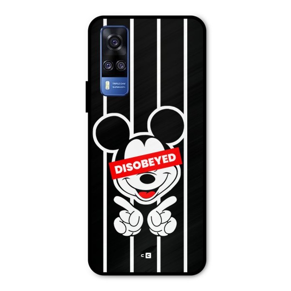 Disobeyed Micky Metal Back Case for Vivo Y31
