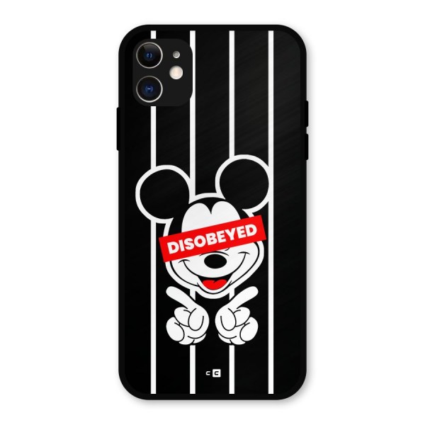 Disobeyed Micky Metal Back Case for iPhone 11