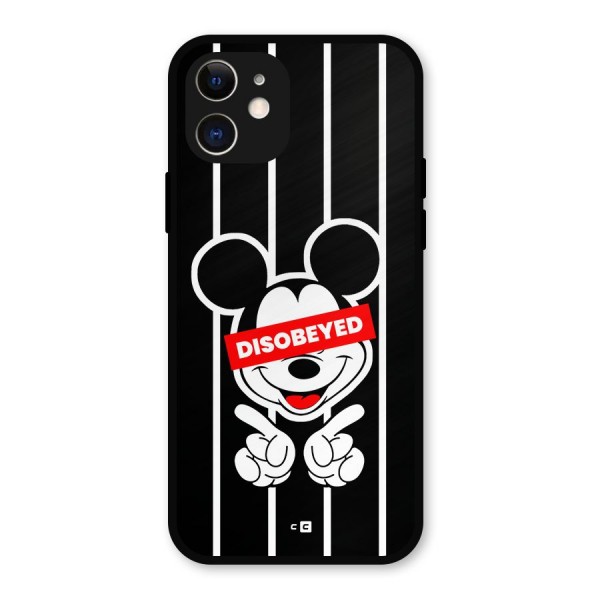 Disobeyed Micky Metal Back Case for iPhone 12
