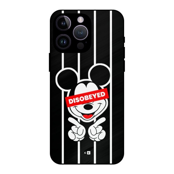 Disobeyed Micky Metal Back Case for iPhone 14 Pro Max
