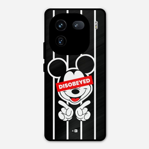 Disobeyed Micky Metal Back Case for iQOO 12