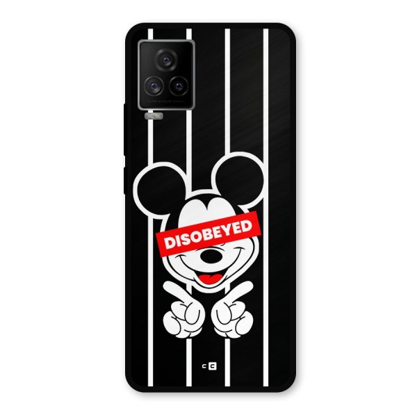 Disobeyed Micky Metal Back Case for iQOO 7 Legend 5G
