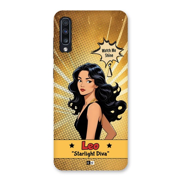 Diva Leo Back Case for Galaxy A70