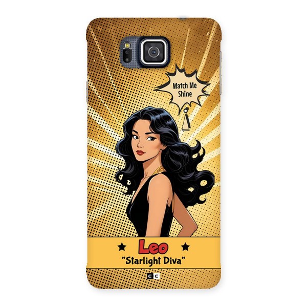 Diva Leo Back Case for Galaxy Alpha