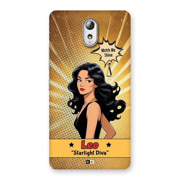 Diva Leo Back Case for Lenovo Vibe P1M