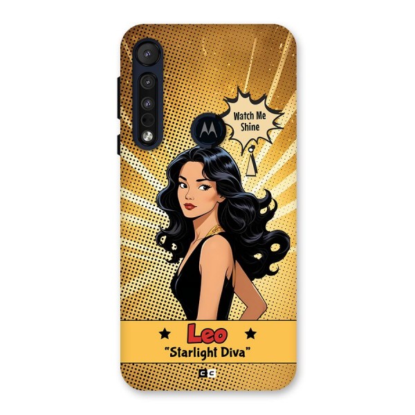 Diva Leo Back Case for Motorola One Macro