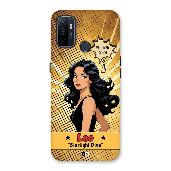 Diva Leo Back Case for Oppo A33 (2020)