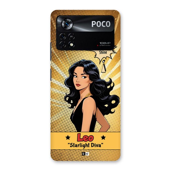 Diva Leo Back Case for Poco X4 Pro 5G