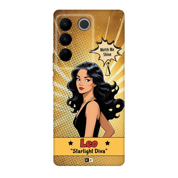 Diva Leo Back Case for Vivo V27