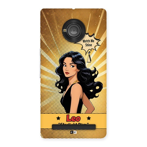 Diva Leo Back Case for Yuphoria