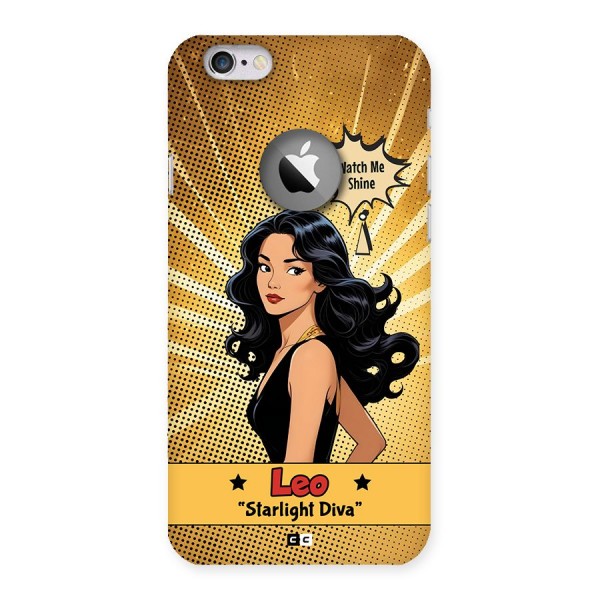 Diva Leo Back Case for iPhone 6 Logo Cut