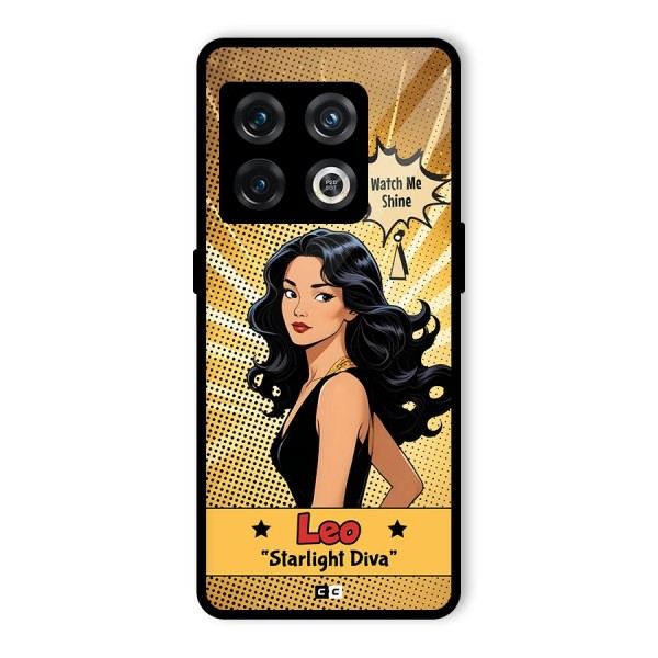 Diva Leo Glass Back Case for OnePlus 10 Pro 5G