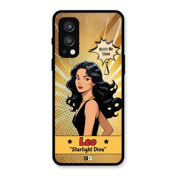 Diva Leo Glass Back Case for OnePlus Nord 2 5G