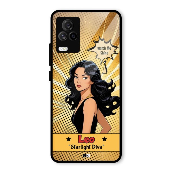 Diva Leo Glass Back Case for Vivo iQOO 7 Legend 5G