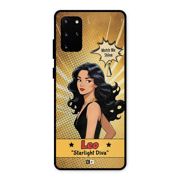 Diva Leo Metal Back Case for Galaxy S20 Plus