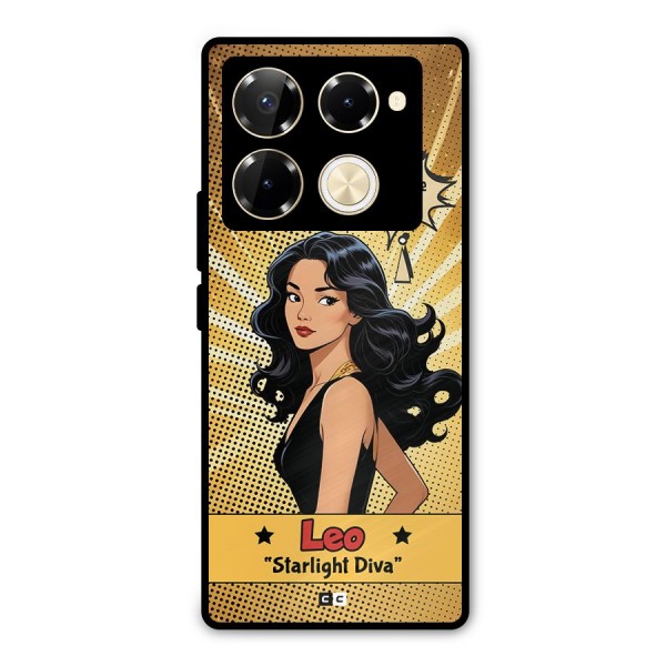 Diva Leo Metal Back Case for Infinix Note 40 Pro Plus
