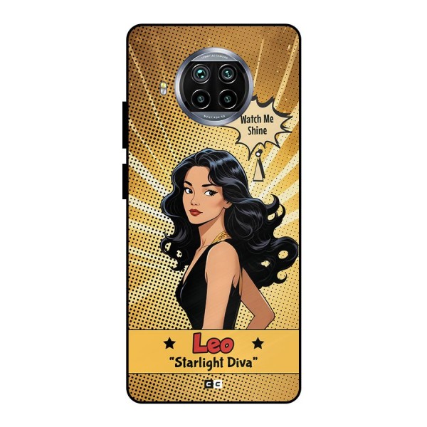 Diva Leo Metal Back Case for Mi 10i