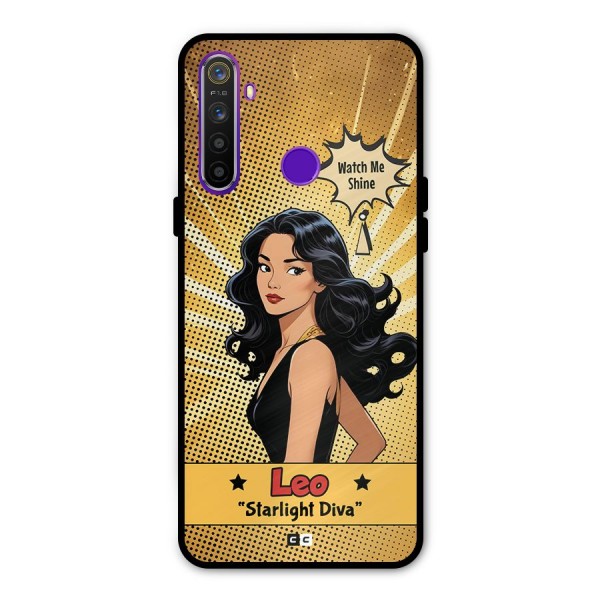 Diva Leo Metal Back Case for Realme 5