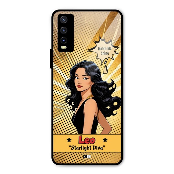 Diva Leo Metal Back Case for Vivo Y20t