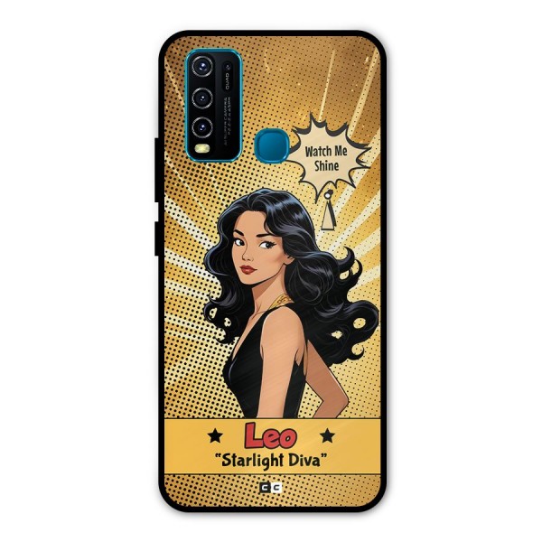 Diva Leo Metal Back Case for Vivo Y50