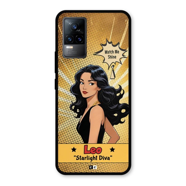 Diva Leo Metal Back Case for Vivo Y73