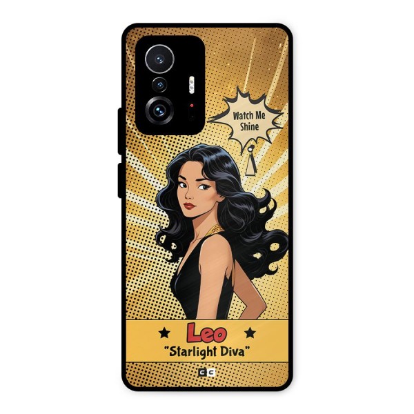 Diva Leo Metal Back Case for Xiaomi 11T Pro