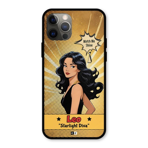Diva Leo Metal Back Case for iPhone 12 Pro