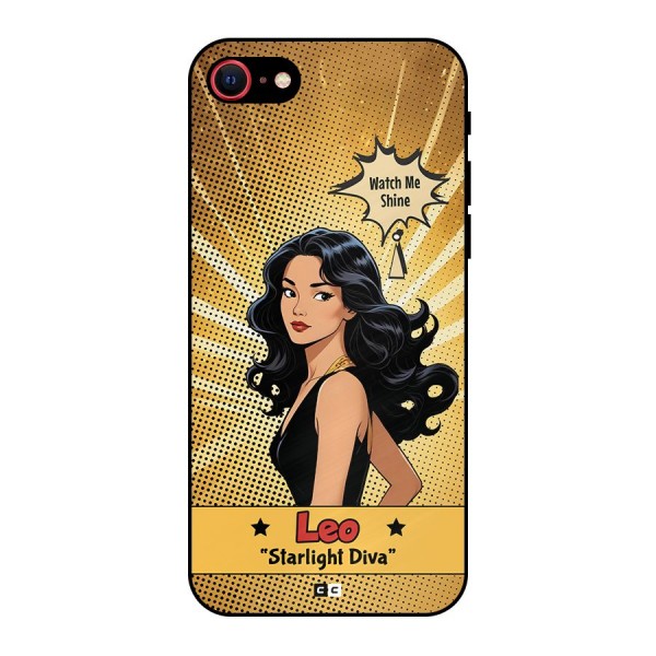 Diva Leo Metal Back Case for iPhone SE 2022