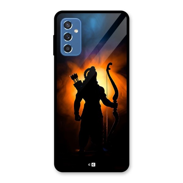 Divine Lord Glass Back Case for Galaxy M52 5G