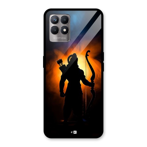 Divine Lord Glass Back Case for Realme 8i