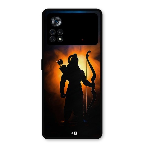 Divine Lord Metal Back Case for Poco X4 Pro 5G