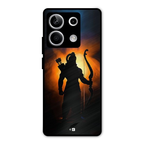 Divine Lord Metal Back Case for Redmi Note 13 5G