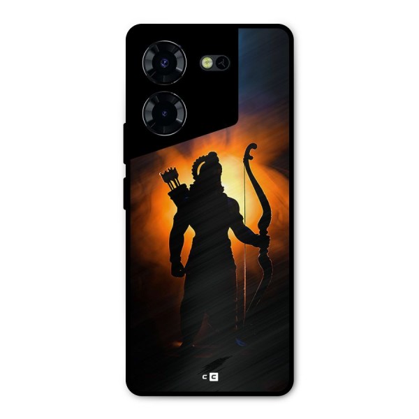 Divine Lord Metal Back Case for Tecno Pova 5 Pro 5G