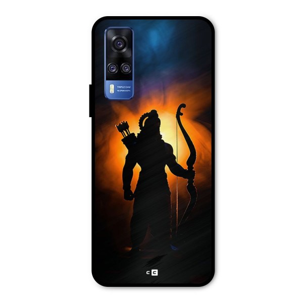 Divine Lord Metal Back Case for Vivo Y31