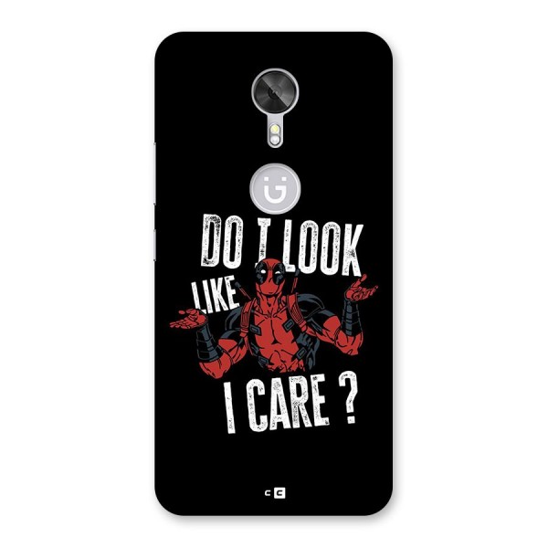 Do I Care Back Case for Gionee A1