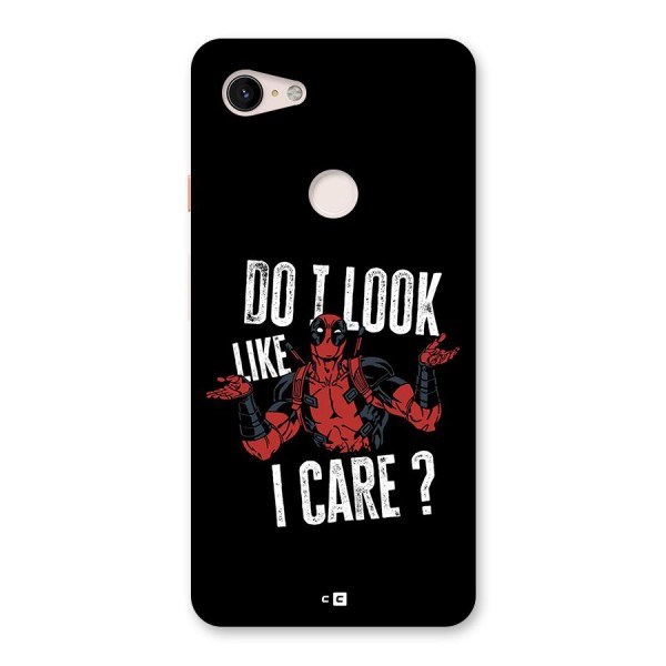 Do I Care Back Case for Google Pixel 3 XL