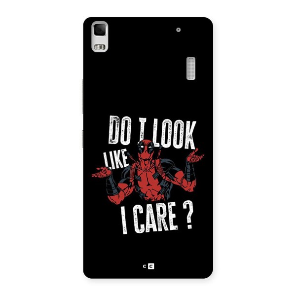 Do I Care Back Case for Lenovo K3 Note