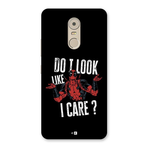 Do I Care Back Case for Lenovo K6 Note