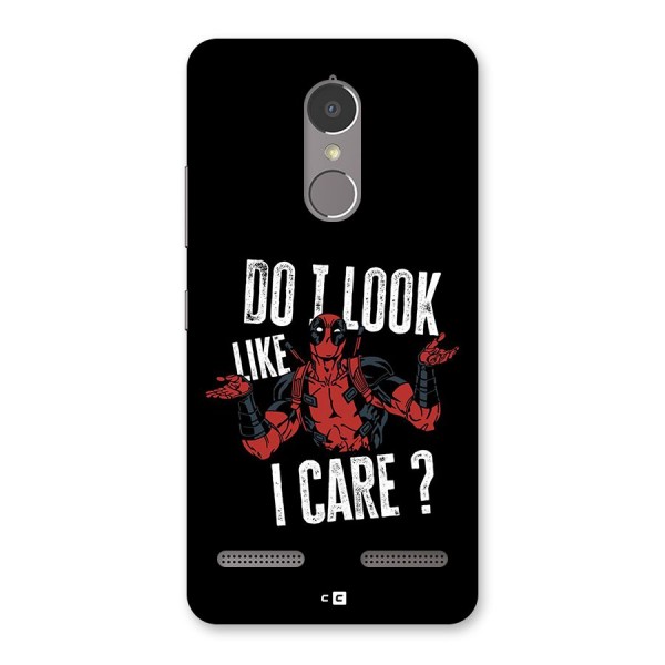 Do I Care Back Case for Lenovo K6 Power