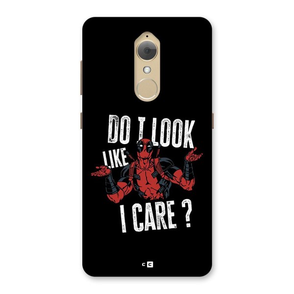Do I Care Back Case for Lenovo K8